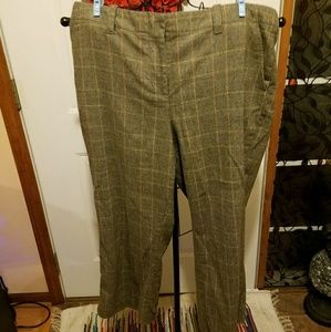 Lands' End Wool & Cashmere Trousers in size 18